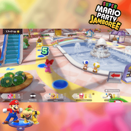 แผ่นเกม Nintendo Switch Game Super Mario Party Jamboree Zone Asia / ภาษาอังกฤษ_8